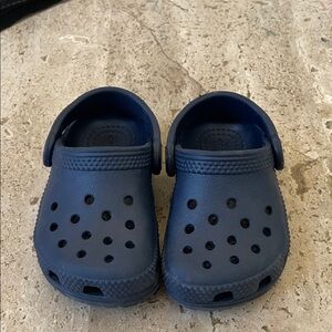 CROCS Clogs, Navy, Little Kids Size 5, EUC